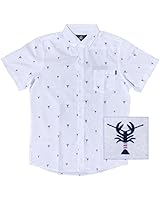 M MOLOKAI SURF Molokai Shirts (Lobsters (White), XL)
