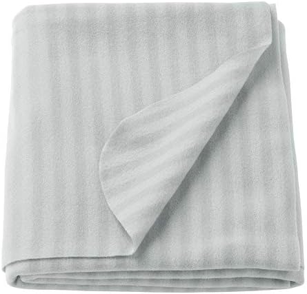 CFM IKEA VITMOSSA Warm Throw Non-Slip Blanket GREY Pur POLYESTER FLEECE 120x160cm