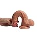 Double Layered Dildo, Anfei Dean 8.27 Inch Hyper Realistic Dual Layer Liquid Silicone Penis with Suction Cup, Bendable G-Spot Premium Cock Anal Sex Toys & Games for Female Masturbationthumb 3