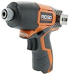 Ridgid R82230N 1/4 Inch 12 Volt Lithium Ion 1,100 In. Lbs. Impact Driver (Battery Not Included, Power Tool Only) (Renewed)