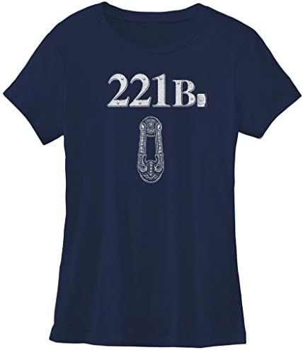 221B Junior's Navy T-Shirt