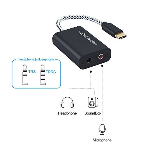 2 Adapter+CableCreation+External+Headphone+Microphone