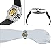 Carrie Hughes Men's Steampunk Automatic Stainless Steel Watch Black Rubber Strap (CH679)