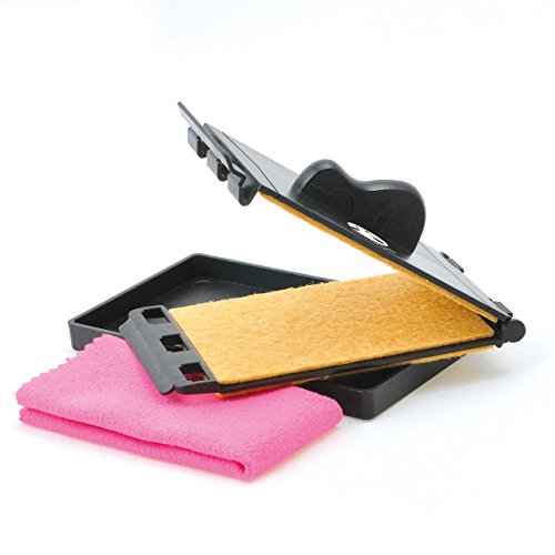 Elrido Guitar String Cleaner Music Instruments String Cleaner for Electric Bass Guitar Free Extra Cloth (Black Color)