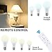 AmeriLuck Remote Control LED Light Bulb Kit, Adjustable Color Temp, One-to-many Group-able, Perfect for Any Applications (2 Bulbs + 1 Remote)