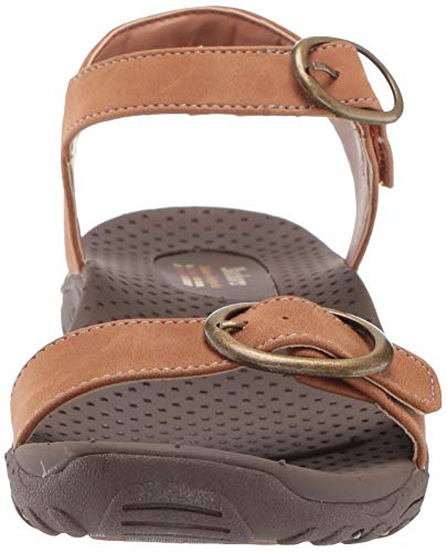 Skechers-Womens-Reggae-Always-Strapped-Double-Buckle-Strappy-Slingback-Sandal