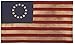 Valley Forge, American Flag, Cotton, 3' x 5', 100% Made in USA, Heritage Series, Antiqued Colonial 13-Star US American Flag