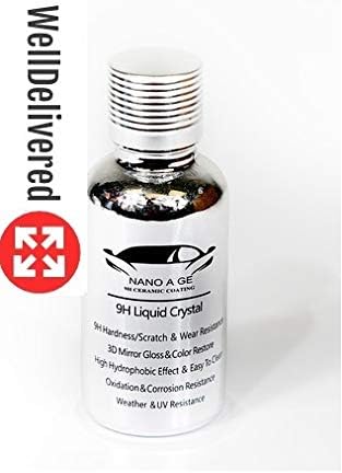 Nano Age 9H | Professional Hydrophobic Ceramic Coating | 3 Year Paint Protection Kit | High Gloss | Quality Paint Protection | Durability | Anti Rust | UV Protection | Car Stays Clean | Amazing Shine