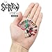 FANCER (20 PCS) Screw Earrings, Men's Women's Stainless Steel Punk Hip-hop Rock Screw Spike Rivet Nail Unisex Piercing Ear Studs Jewelry