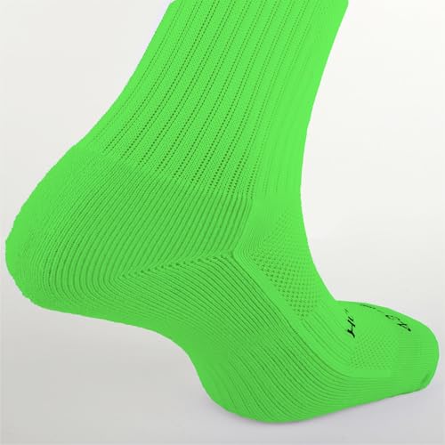 HO Soccer Soccer Player Socks Green Media Football Unisex Adult
