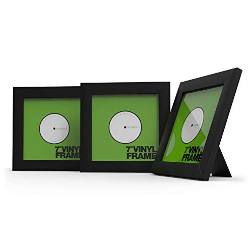 Glorious Vinyl Frame Set 7 Black, set of 3