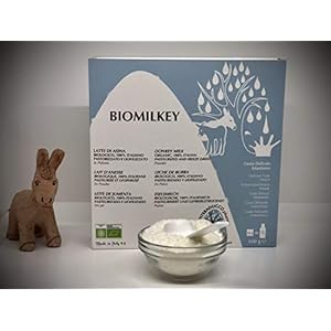 Ezelinnenmelk poeder 100 gr ( gepasteuriseerd en gevriesdroogd) Organisch – “BIOMILKEY”…