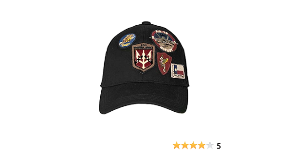 Top Gun Official Cap with Patches 