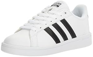 Image of adidas Women's Shoes | Cloudfoam Advantage Cl Sneakers, Black/White, ((11 M US)