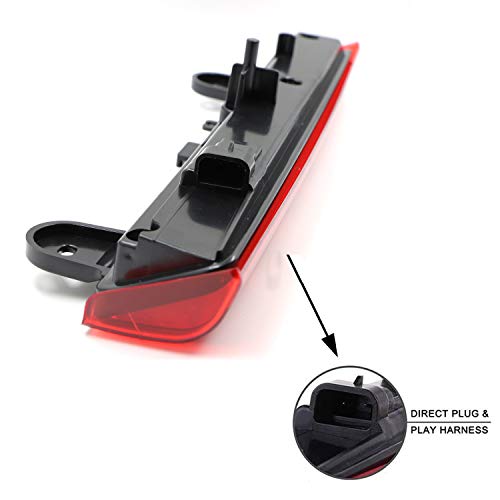 image for YOUXMOTO High Mount LED Third 3rd Brake Light, Rear Roof Center Mount 