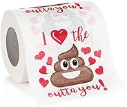 Maad Romantic Novelty Toilet Paper - Funny Gag Gift for Valentine's Day or Anniversary Pre