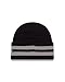New Era NCAA 2 Striped Remix Cuff Knit Beanie, Navy, One Size
