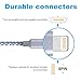 Lightning Cable,BBInfinite Charger Cables 3Pack 3FT 6FT 10FT to USB Syncing and Charging Cable Data Nylon Braided Cord Charger for iPhone X/8/8Plus/7/7 Plus/6/6 Plus/6s/6s Plus/5/5s/5c/SE -Gray&White
