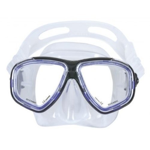 image for New Oceanic Ion Scuba Diving & Snorkeling Mask (Blue) with FREE Neopre