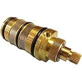 Copper Thermostatic Valve Spool Faucet Cartridge Bath Mixer Tap Shower Mixing Valve Adjust the Mixing Water Temperature