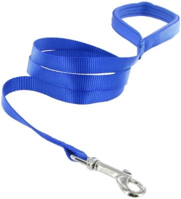 Kakadu Pet Galaxy Padded Nylon Dog Lead, 1-Inch by 48-Inch, Blue