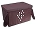 Clever Creations Cute Bear Stackable Storage Organizer Collapsible Storage Box Any Room | Perfect Size Chest for Organizing Dog Toys, Clothes, Shoes and More!