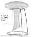 2-in-1 Wine Decanter Drying Stand – Fast Spotless Dry & Safe Storage - 100% Stainless Steel