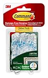 Command 17017CLRAWVPES Outdoor Light Clips, 32