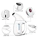 Balight Portable Steamers for Clothes,Wrinkle Remover with Auto Shut-Off,Fast Heat-up Function,Clothes Steamers Safe Use for Travel and Home,180ml White