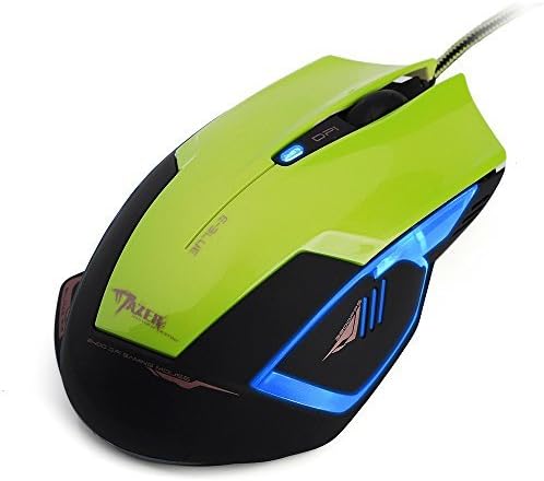 E Blue Mazer Type R 2400dpi Usb Wired Optical Gaming Mouse Color Green By E Blue Amazon Ca Electronics