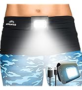 AVANTO PRO Clip On Running Light, Original, Addon to Reflective Running Gear for Runners, USB Rec...