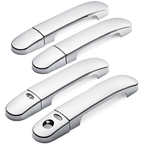 8 pcs mirror polished triple chrome plated door handle …