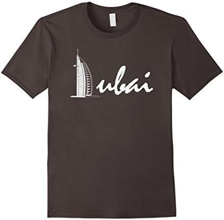 Men's Dubai T-shirt large print XL Asphalt