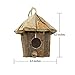 Flying Spoon Bird Houses for Outside Chickadee Wren Bird House Handmade from Eco Friendly Materials