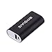 Innogie eLite Series 3200mAh Aluminum Portable External Battery Pack with 1.0A Output - Black
