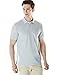 TSLA Men's Short Sleeve Polo Shirts, Regular fit Quick Dry Golf Shirts, Sports Performance Dri Flex Tech Solid Top Shirts, Hyper Dri Polo Light Grey, X-Large