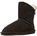 BEARPAW Women's Rosie Winter Boot, Chocolate, 8 M US