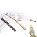 OMEM Bird Perches, Natural Branches Rough Surface Bird Cage Perche (11.8 inch)thumb 4