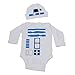 R2D2 Baby Graphic Long Sleeve Bodysuit Set