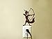 Robin Hood Fox Disney Inspired Vinyl Decal Sticker Archery Bow and Arrow Kids Room Light Switch Decor