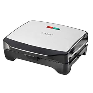BALTRA Familia sandwich Maker & Griller (Silver)750 Watt