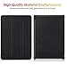10.1 inch Tablet Case for Lenovo Tab M10 (TB-X505F/ TB-X605F), DETUOSI Ultra Slim Premium Folding Stand Cover Lenovo Tab M10 Case for Lenovo 10.1 inch Tablet Model: 2019 TB-X505F & 2018 TB-X605F,Black