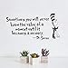 Removable Quotes and Saying Dr. Seuss Sometimes You Will Never Know The Value Transfers Murals Love Baby Kids Bedroom Children School Art Wall Decals Stickers