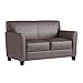Flash Furniture HERCULES Diplomat Series Brown LeatherSoft Loveseat
