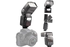 XIT Automatic Zoom & Bounce Flash for Canon EOS Rebel T3 T3i XS XSi T5i SL1 T4i