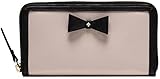 Kate Spade Hazel Court Lacey Wallet, Pebble Black Bow