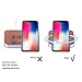 Wireless Charger Wood-Qi Wireless Charger _Portable Ultra-Thin Pad Charging for iPhone X/8/ 8 Plus Samsung Galaxy S8/S8 Plus/S7/S7 Edge Note 5 Nexus 4/5/6/7 LG G3 and All Qi-Enabled Devices