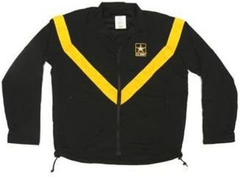 G.I. Issue Army PT Uniform Jacket APFU Black/Gold Small WAPFUJS Jacket/APFU WAPFUJL