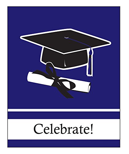 Creative Converting 25 Count School Color Graduation Invitation Cards Purple