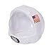 Jacobson Hat Company Adult Toy Space Helmet NASA Astronaut Hat Mask Plastic Costume Accessory,White,One Size